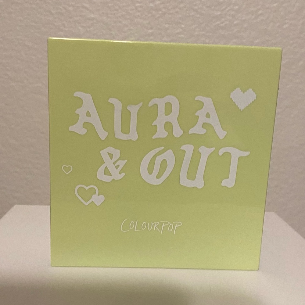 ColourPop Aura & Out Eyeshadow Palette New Without Box DISCONTINUED